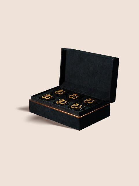 Copeaux de bois d'agar pur en forme de dragon (48 pièces) 